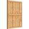 Ekena Millwork Framed Board-n-Batten Shutters, Rough Sawn Western Red Cedar, 32 1/4W x 42H, PR RBF06S32X042RWR - alternate 3
